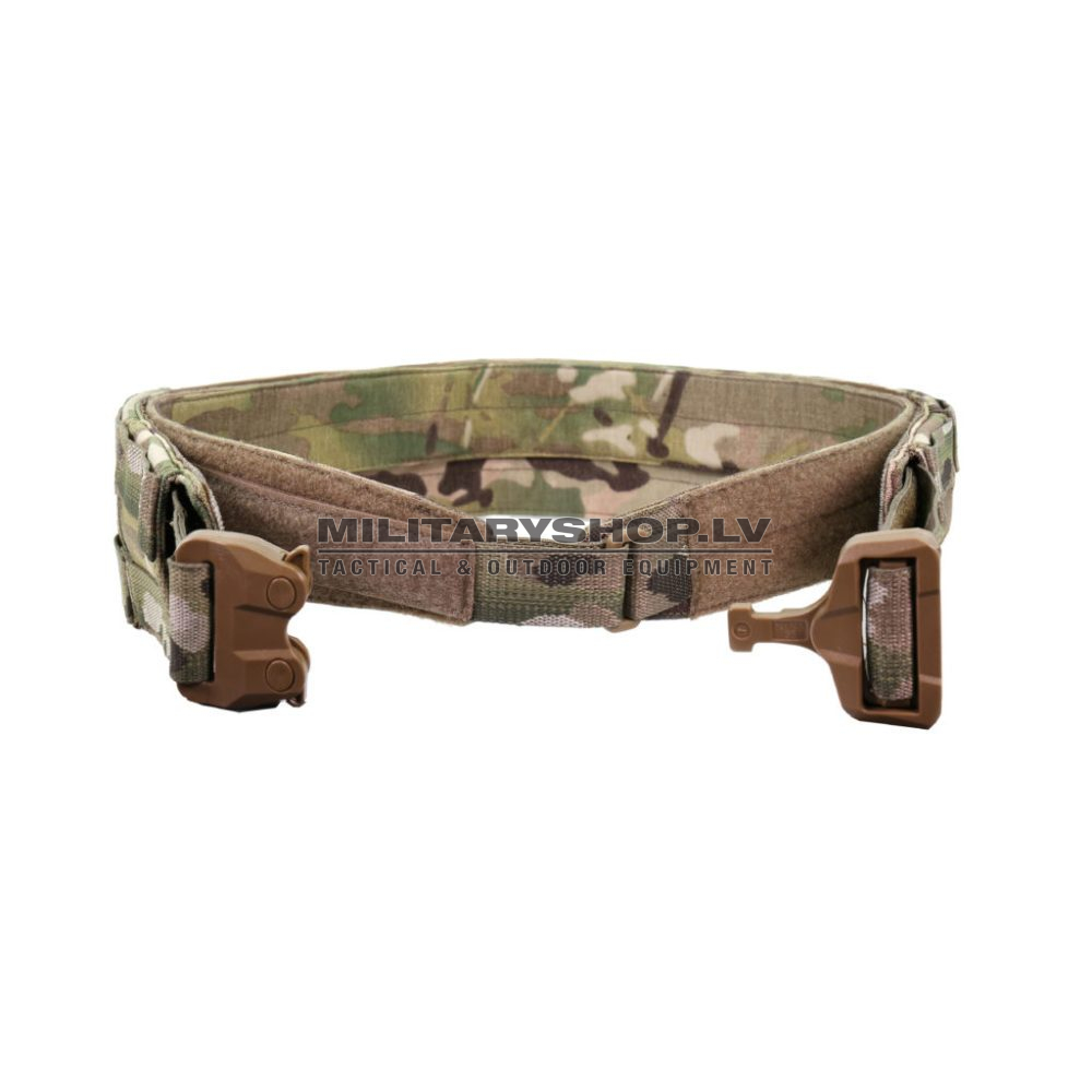 warrior assault systems LOW PROFILE MOLLE BELT WITH POLYMER COBRA