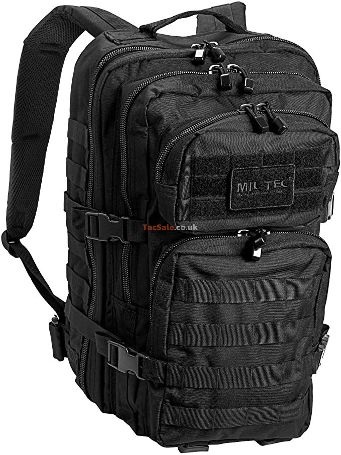 Mos Master diploma Site lijn MIL-TEC Assault Backpack Small Black